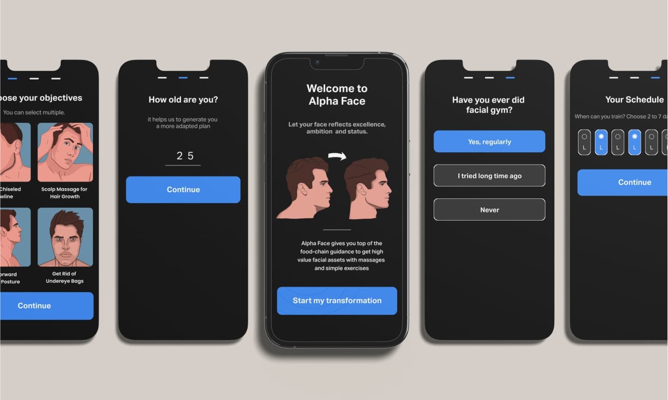 Alpha Face - Facial Exercise App